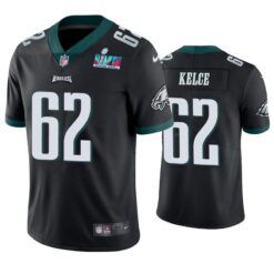 Philadelphia Eagles Jason Kelce Super Bowl LVII Black Limited Jersey
