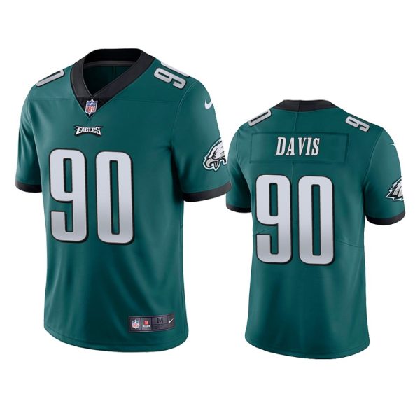 Philadelphia Eagles Jordan Davis Green Limited Jersey Philadelphia Eagles Jordan Davis Green Limited Jersey