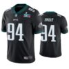 Philadelphia Eagles Josiah Scott Super Bowl LVII Black Limited Jersey
