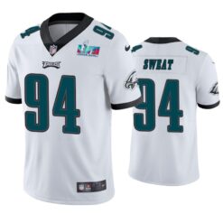 Philadelphia Eagles Josh Sweat Super Bowl LVII White Limited Jersey