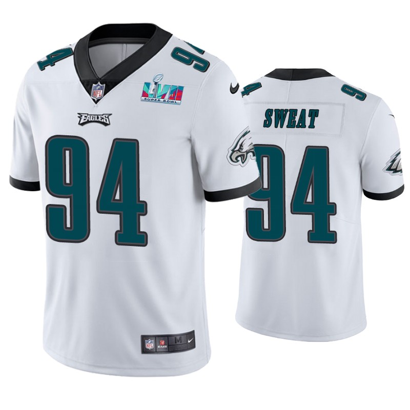 Philadelphia Eagles Josh Sweat Super Bowl LVII White Limited Jersey Philadelphia Eagles Josh Sweat Super Bowl LVII White Limited Jersey
