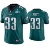 Philadelphia Eagles Josiah Scott Super Bowl LVII Black Limited Jersey