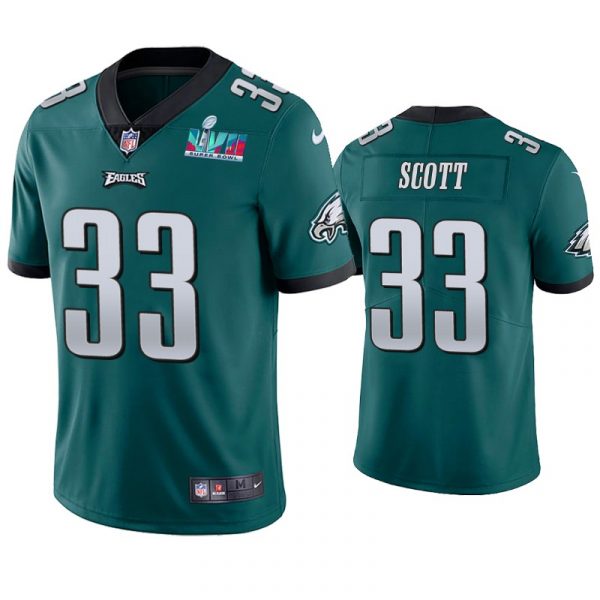 Philadelphia Eagles Josiah Scott Super Bowl LVII Green Limited Jersey Philadelphia Eagles Josiah Scott Super Bowl LVII Green Limited Jersey