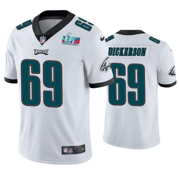Philadelphia Eagles Landon Dickerson Super Bowl LVII White Limited Jersey Philadelphia Eagles Landon Dickerson Super Bowl LVII White Limited Jersey