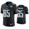 Philadelphia Eagles Lane Johnson Super Bowl LVII Black Fashion Jersey
