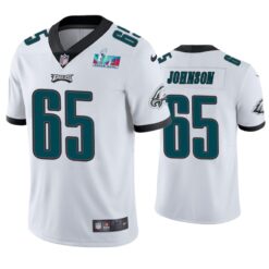 Philadelphia Eagles Lane Johnson Super Bowl LVII White Limited Jersey