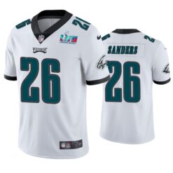Philadelphia Eagles Miles Sanders Super Bowl LVII White Limited Jersey