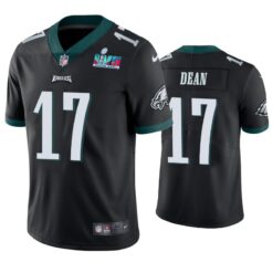 Philadelphia Eagles Nakobe Dean Super Bowl LVII Black Limited Jersey