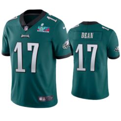 Philadelphia Eagles Nakobe Dean Super Bowl LVII Green Limited Jersey