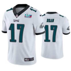 Philadelphia Eagles Nakobe Dean Super Bowl LVII White Limited Jersey