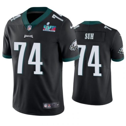 Philadelphia Eagles Ndamukong Suh Super Bowl LVII Black Limited Jersey