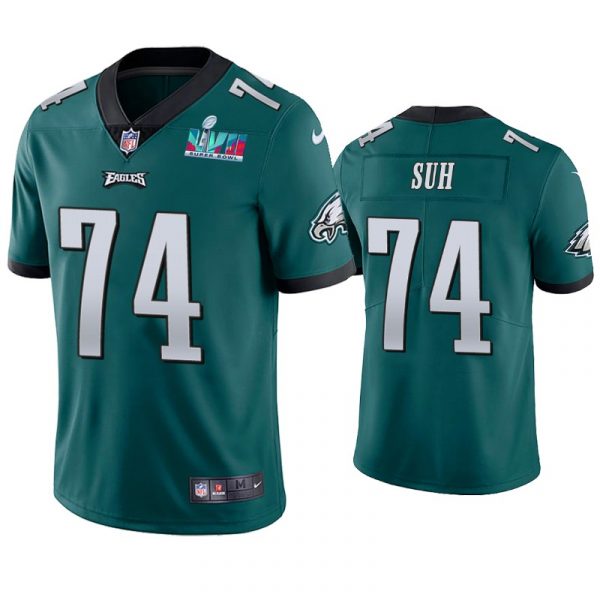 Philadelphia Eagles Ndamukong Suh Super Bowl LVII Green Limited Jersey Philadelphia Eagles Ndamukong Suh Super Bowl LVII Green Limited Jersey