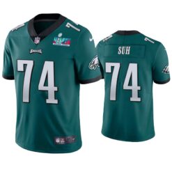 Philadelphia Eagles Ndamukong Suh Super Bowl LVII Green Limited Jersey