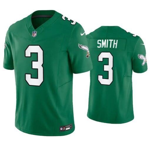 Philadelphia Eagles Nolan Smith Green Throwback Limited Jersey