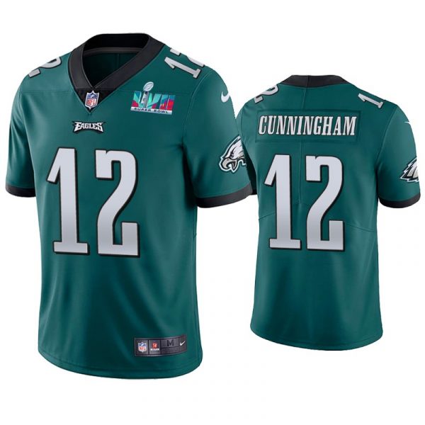 Philadelphia Eagles Randall Cunningham Super Bowl LVII Green Limited Jersey Philadelphia Eagles Randall Cunningham Super Bowl LVII Green Limited Jersey