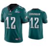 Philadelphia Eagles Randall Cunningham Super Bowl LVII Black Fashion Jersey Philadelphia Eagles Randall Cunningham Super Bowl LVII Black Fashion Jersey