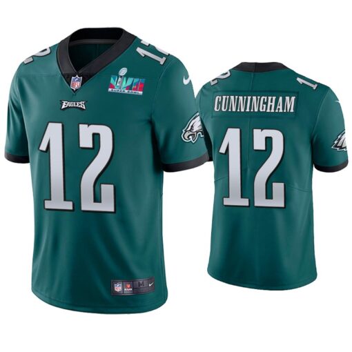 Philadelphia Eagles Randall Cunningham Super Bowl LVII Green Limited Jersey
