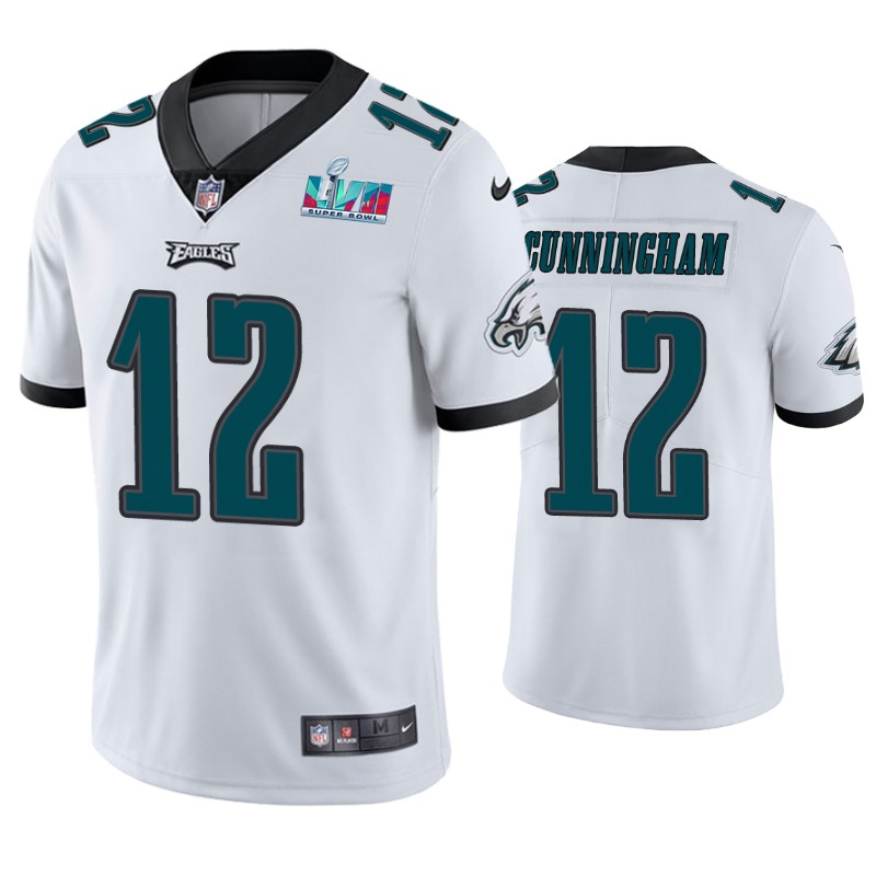 Philadelphia Eagles Randall Cunningham Super Bowl LVII White Limited Jersey Philadelphia Eagles Randall Cunningham Super Bowl LVII White Limited Jersey