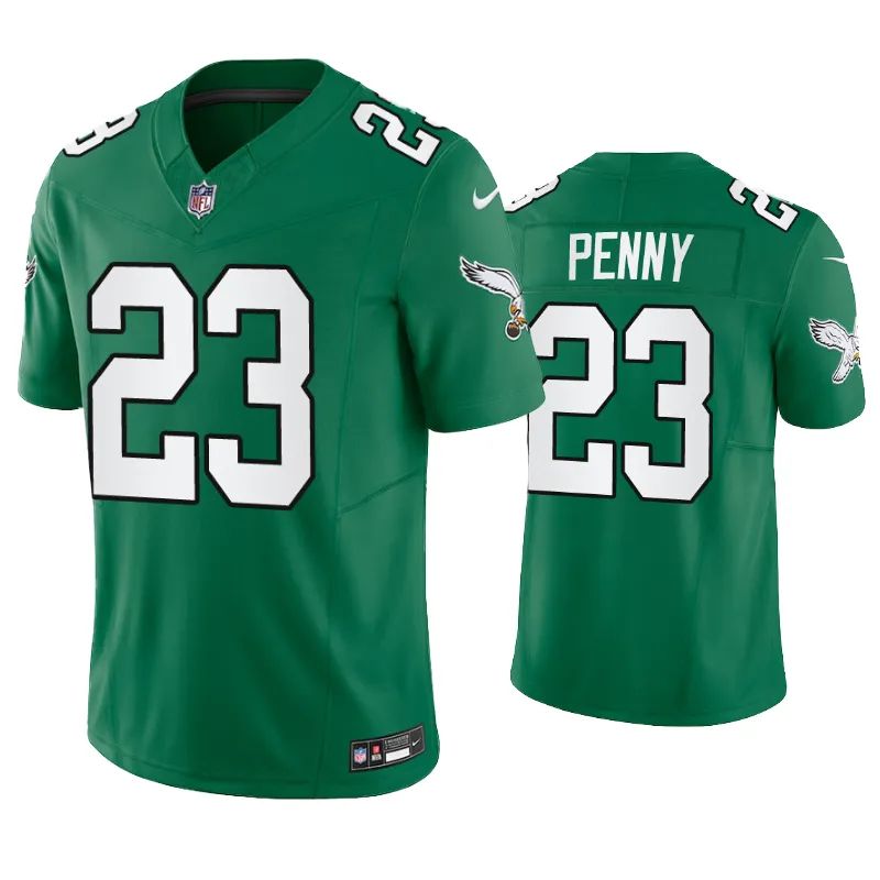 Philadelphia Eagles Rashaad Penny Green Throwback Limited Jersey Philadelphia Eagles Rashaad Penny Green Throwback Limited Jersey