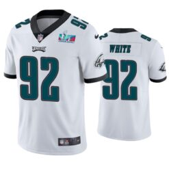 Philadelphia Eagles Reggie White Super Bowl LVII White Limited Jersey