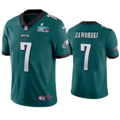 Philadelphia Eagles Ron Jaworski Super Bowl LVII Green Limited Jersey