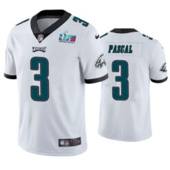 Philadelphia Eagles Zach Pascal Super Bowl LVII White Limited Jersey