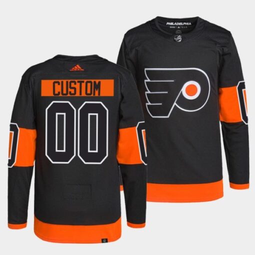 Philadelphia Flyers Custom Alternate Black Jersey