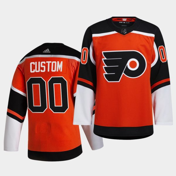 Philadelphia Flyers Custom Reverse Fourth Orange Jersey Philadelphia Flyers Custom Reverse Fourth Orange Jersey