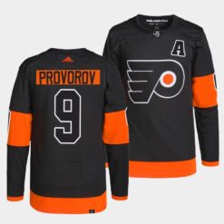 Philadelphia Flyers Ivan Provorov Alternate Black Jersey