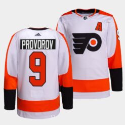 Philadelphia Flyers Ivan Provorov White Jersey Away