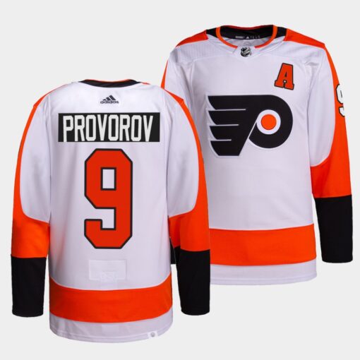 Philadelphia Flyers Ivan Provorov White Jersey Away