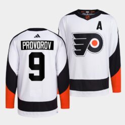 Philadelphia Flyers Ivan Reverse Provorov White Jersey