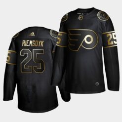Philadelphia Flyers James van Riemsdyk Golden Edition Black Jersey