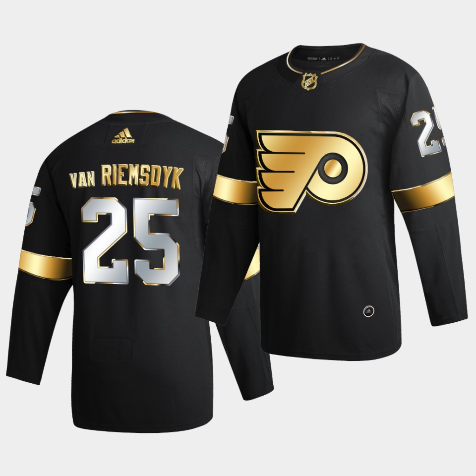 Philadelphia Flyers James van Riemsdyk Golden Edition Limited Black Jersey Philadelphia Flyers James van Riemsdyk Golden Edition Limited Black Jersey