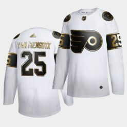 Philadelphia Flyers James van Riemsdyk Golden Edition White Jersey