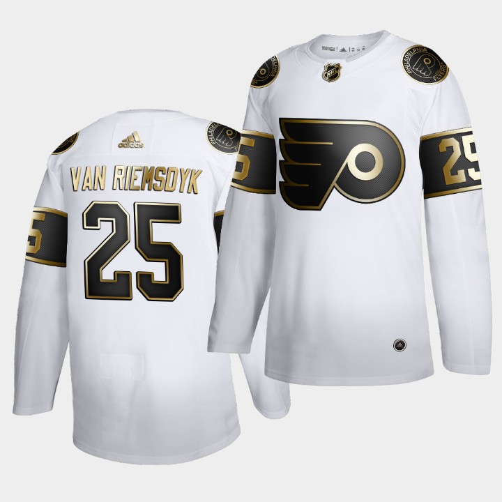Philadelphia Flyers James van Riemsdyk Golden Edition White Jersey Philadelphia Flyers James van Riemsdyk Golden Edition White Jersey