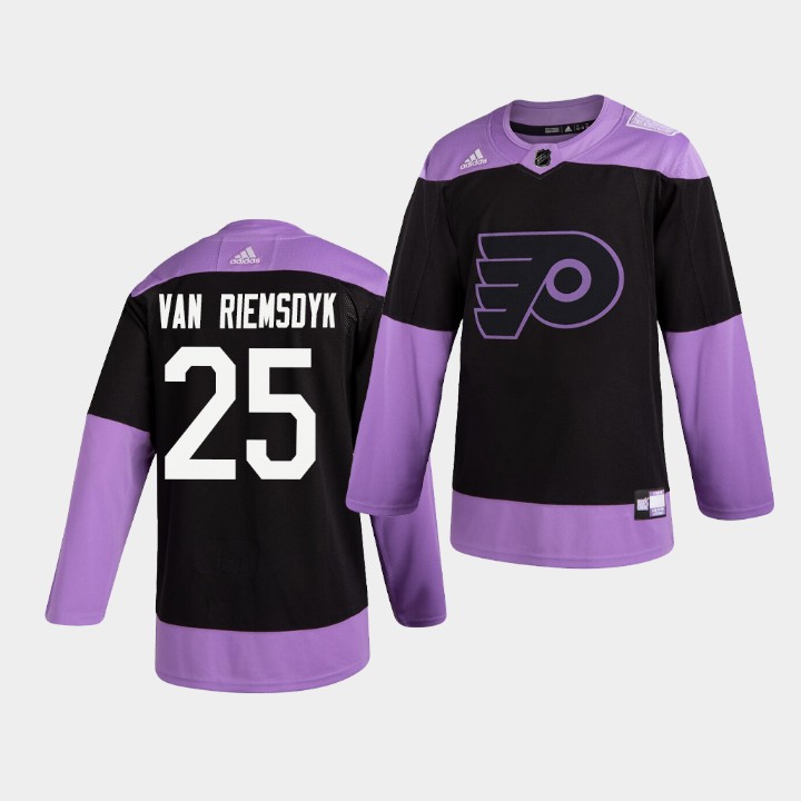 Philadelphia Flyers James van Riemsdyk Hockey Fights Cancer Practice Jersey Philadelphia Flyers James van Riemsdyk Hockey Fights Cancer Practice Jersey