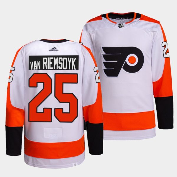 Philadelphia Flyers James van Riemsdyk White Jersey Away Philadelphia Flyers James van Riemsdyk White Jersey Away