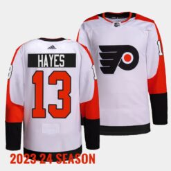 Philadelphia Flyers Kevin Hayes 2023 2024 Away White Jersey
