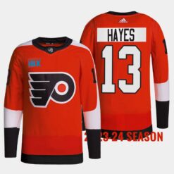 Philadelphia Flyers Kevin Hayes 2023 2024 Home Burnt Orange Jersey