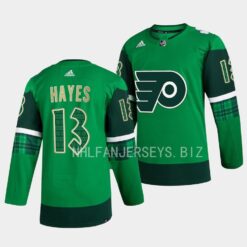 Philadelphia Flyers Kevin Hayes 2023 St. Patricks Day Green Jersey