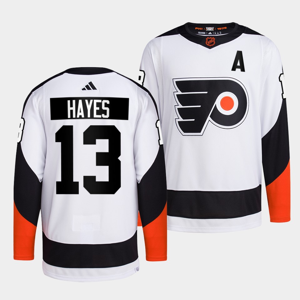 Philadelphia Flyers Kevin Hayes Reverse White Jersey Philadelphia Flyers Kevin Hayes Reverse White Jersey