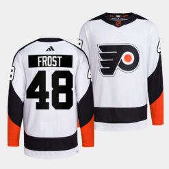 Philadelphia Flyers Morgan Frost Reverse White Jersey