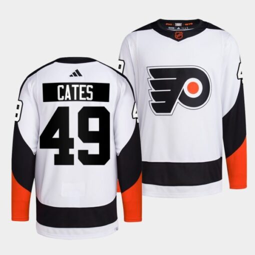 Philadelphia Flyers Noah Cates Reverse White Jersey