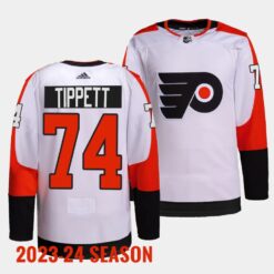Philadelphia Flyers Owen Tippett 2023 2024 Away White Jersey