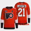 Philadelphia Flyers Scott Laughton 2023 2024 Away White Jersey