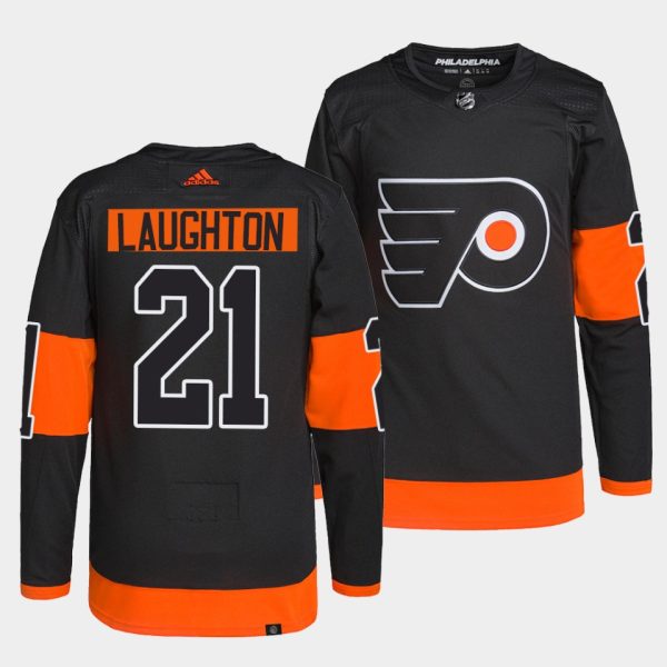 Philadelphia Flyers Scott Laughton Alternate Black Jersey Philadelphia Flyers Scott Laughton Alternate Black Jersey