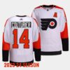 Philadelphia Flyers Sean Couturier 2023 2024 Home Burnt Orange Jersey