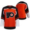 Philadelphia Flyers Sean Couturier 2023 2024 Home Burnt Orange Jersey