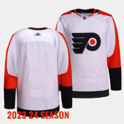 Philadelphia Flyers Team 2023 2024 Away White Jersey